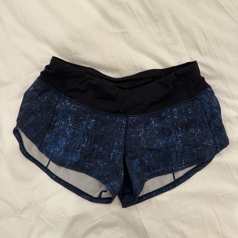 Lululemon speed up shorts size 4